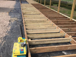 Newmarket Champions Lawn Decking Frame